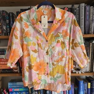 Billabong Multicolor Floral Shirt